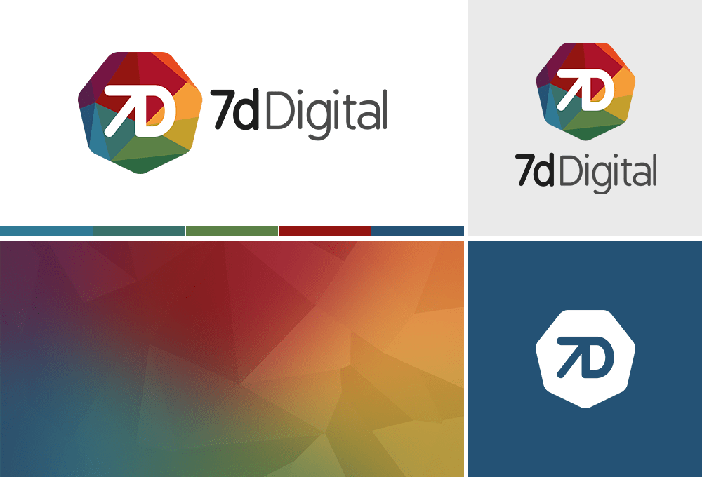 7D Digital logo and branding