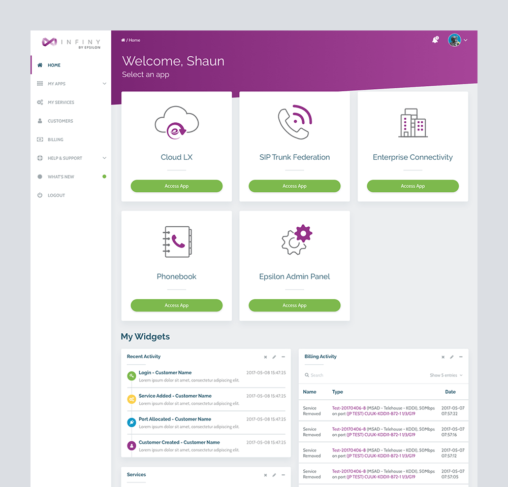 Dashboard