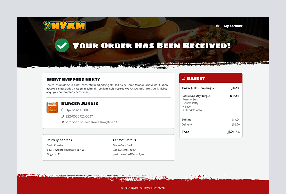 Order Complete